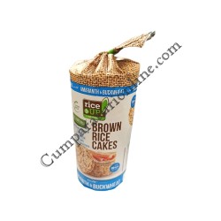 Rondele de orez brun cu amarant & hrisca fara gluten Rice Up 120 gr.